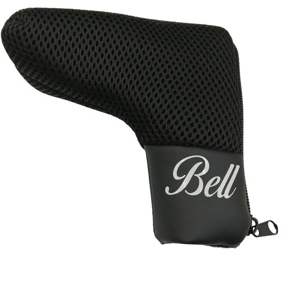 Bell Mesh Blade Head Cover Black With White Lettering - Picture 1 of 9
